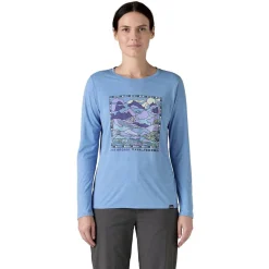 DAMES Patagonia Shirts Dames|W's L/S Cap cool daily graphic shirt