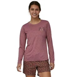 DAMES Patagonia Shirts Dames|W's L/S Cap cool daily graphic shirt