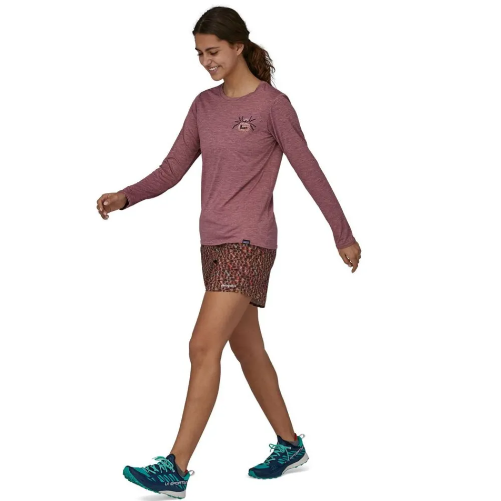 DAMES Patagonia Shirts Dames|W's L/S Cap cool daily graphic shirt