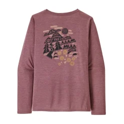 DAMES Patagonia Shirts Dames|W's L/S Cap cool daily graphic shirt