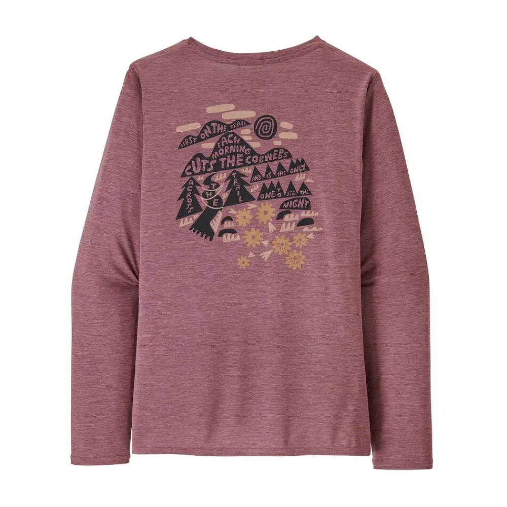 DAMES Patagonia Shirts Dames|W's L/S Cap cool daily graphic shirt