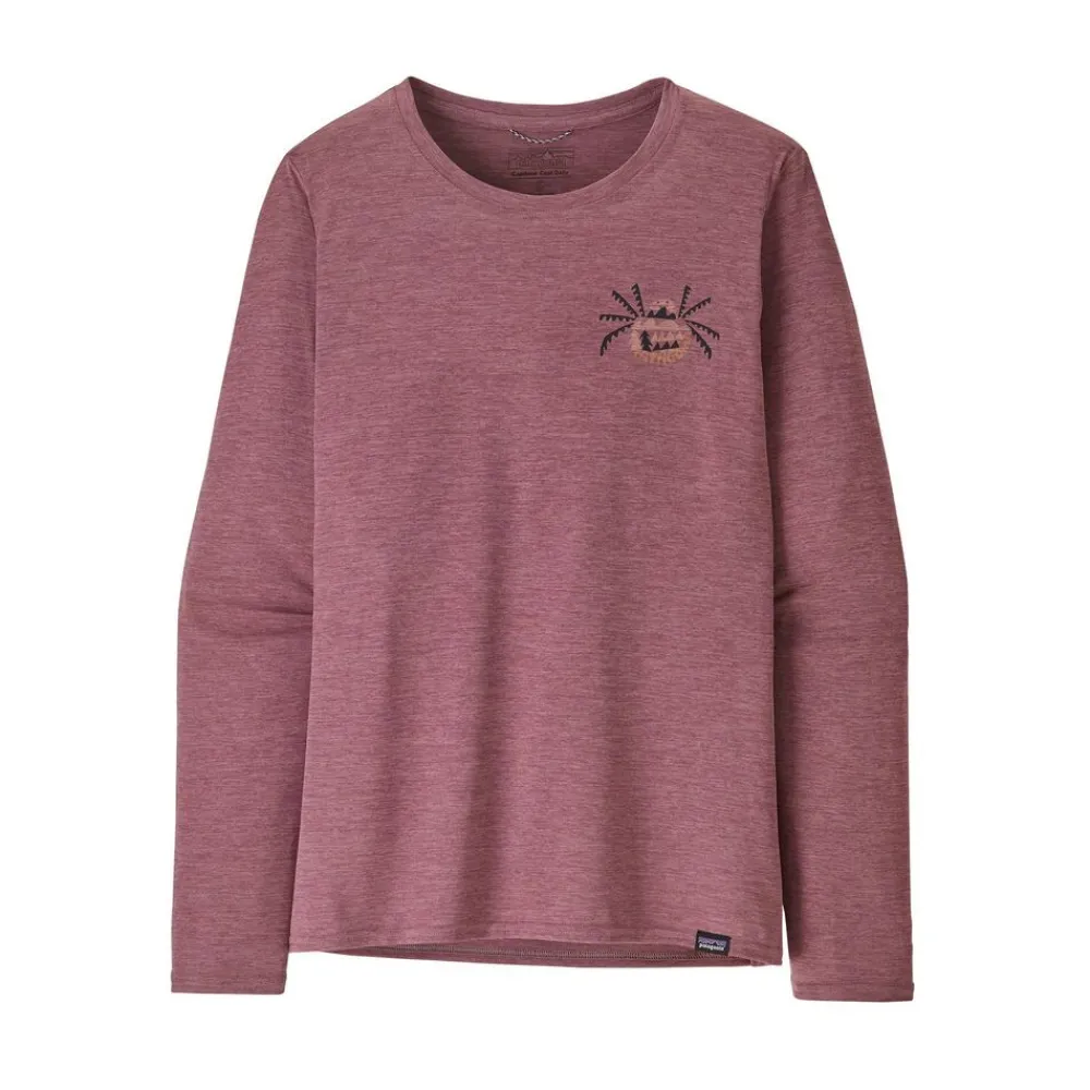 DAMES Patagonia Shirts Dames|W's L/S Cap cool daily graphic shirt
