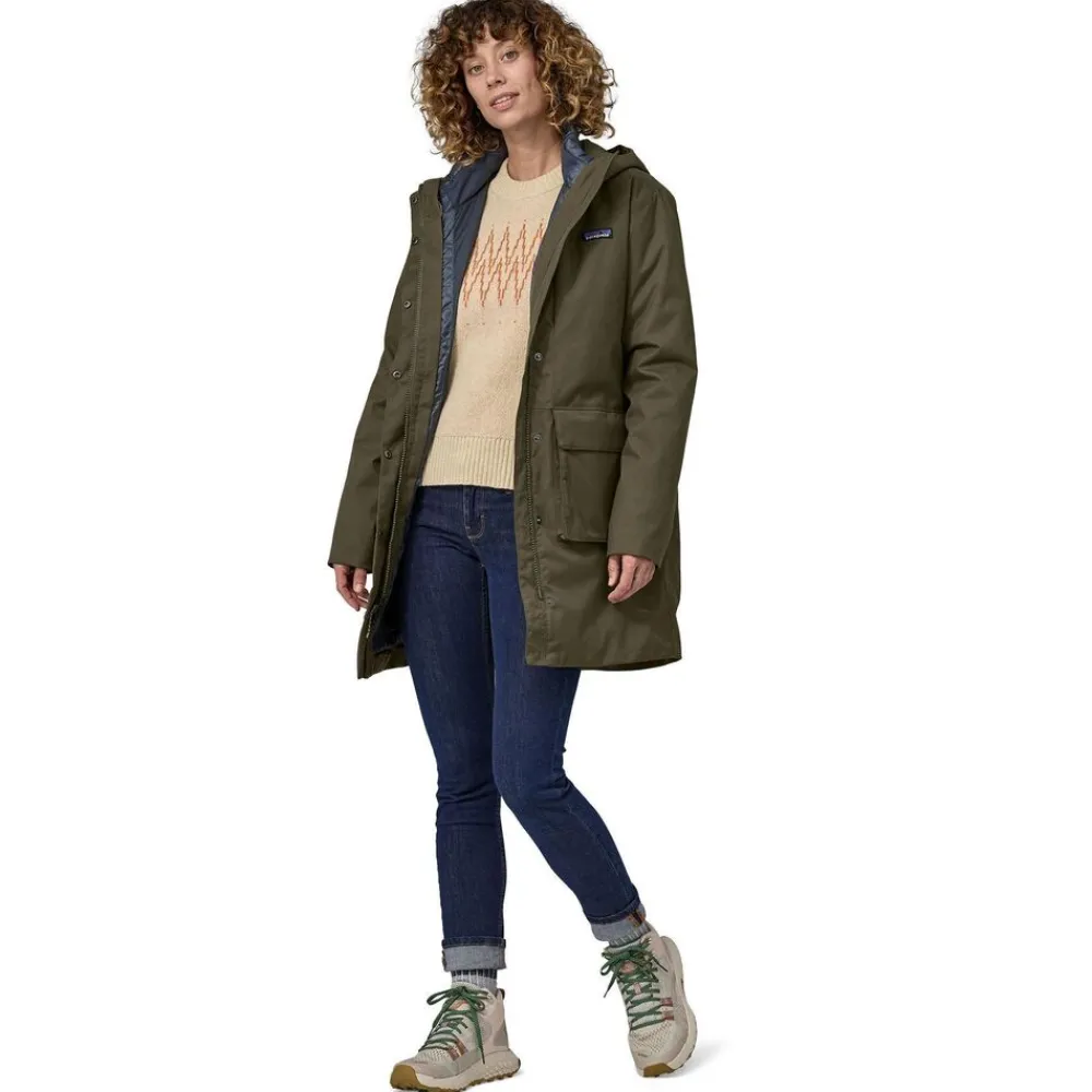 DAMES Patagonia Jassen Dames|W's Pine Bank 3 in 1 parka