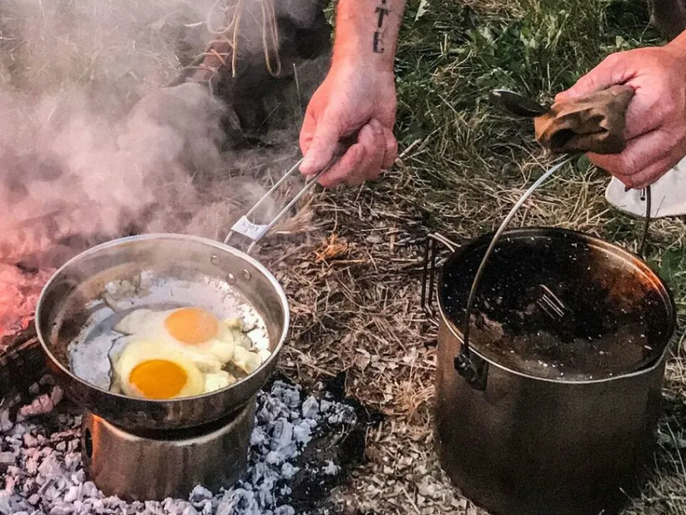 pathfinder Branders|RVS bush pot fornuis