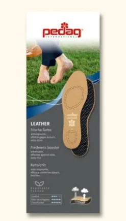 Pedag Inlegzolen|Lederen Inlegzolen