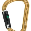 Petzl Karabiners|William ball-lock gold