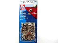 Prym Reparatiemateriaal|Drukknopen 10 stuks x 15mm voor kleding