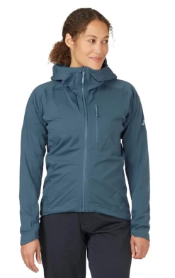 DAMES Rab Jassen Dames|Fietskleding Dames|Cinder kinetic jacket wmns