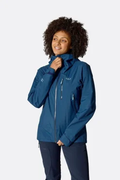 DAMES Rab Jassen Dames|Downpour Mountain Jacket wmns