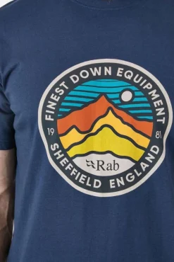 Heren Rab Shirts Heren|Stance 3 peaks ss tee