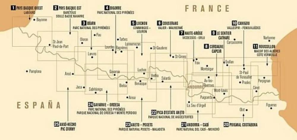 Rando Editions Spanje & Portugal|Frankrijk|Wandelkaart 08 Cerdagne-Capcir