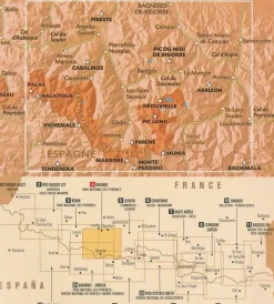 Rando Editions Spanje & Portugal|Frankrijk|Wandelkaart 04 Bigorre