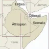 Reise know how Afrika|Landkaart Ethiopie, Somalië