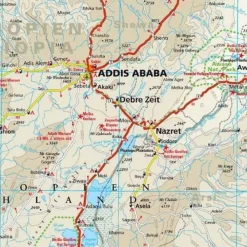 Reise know how Afrika|Landkaart Ethiopie, Somalië