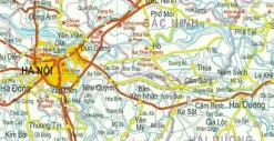 Reise know how Zuidoost-Azië|Wegenkaart Vietnam Noord