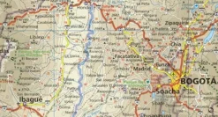 Reise know how Zuid-Amerika|Wegenkaart Colombia