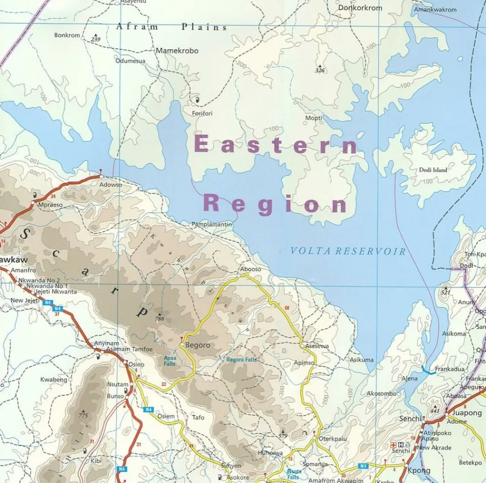 Reise know how Afrika|Wegenkaart Ghana en Togo
