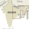 Reise know how Zuid-Azië|Wegenkaart India Noordoost