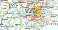 Reise know how Zuidoost-Azië|Wegenkaart Mynmar