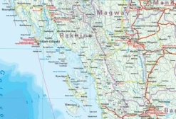 Reise know how Zuidoost-Azië|Wegenkaart Mynmar