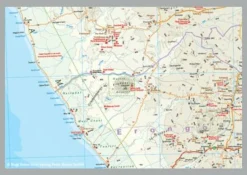 Reise know how Afrika|Wegenkaart Namibië