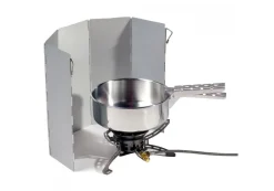 Relags Kookaccessoires|Aluminium opvouwbaar windscherm 49 x 26 cm