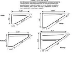 Revelate Designs Fietstassen|Fietstassen|Ranger Frame Bag - Bikepacking Frametas