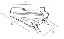 Revelate Designs Fietstassen|Fietstassen|Sandur Frame Hydration Bundle Small Black