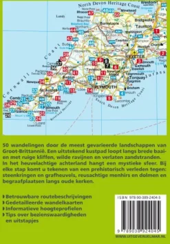 Rother Nederlandstalig Groot-Brittanië & Ierland|Wandelgids Cornwall-Devon