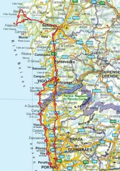 Rother Spanje & Portugal|Wandelgids Caminho Portugues Jakobsweg