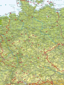 Rother Duitsland|Wandelgids Deutschland 100 Touren-Highlights