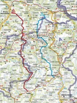 Rother Italië & Malta|Wandelgids Dolomiten Höhenwege 1-3