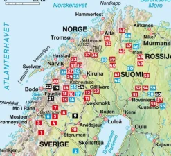 Rother Scandinavië & Ijsland|Wandelgids Lappland - Lapland