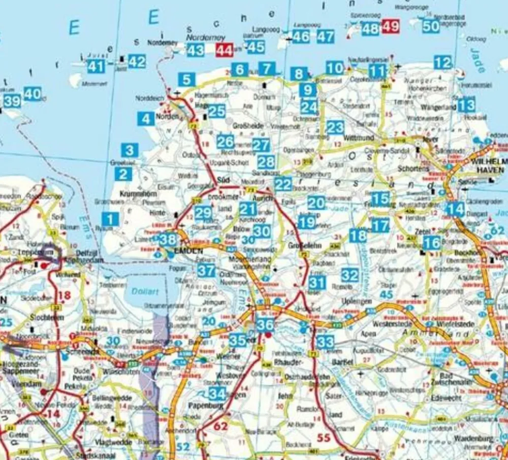 Rother Duitsland|Wandelgids Ostfriesland