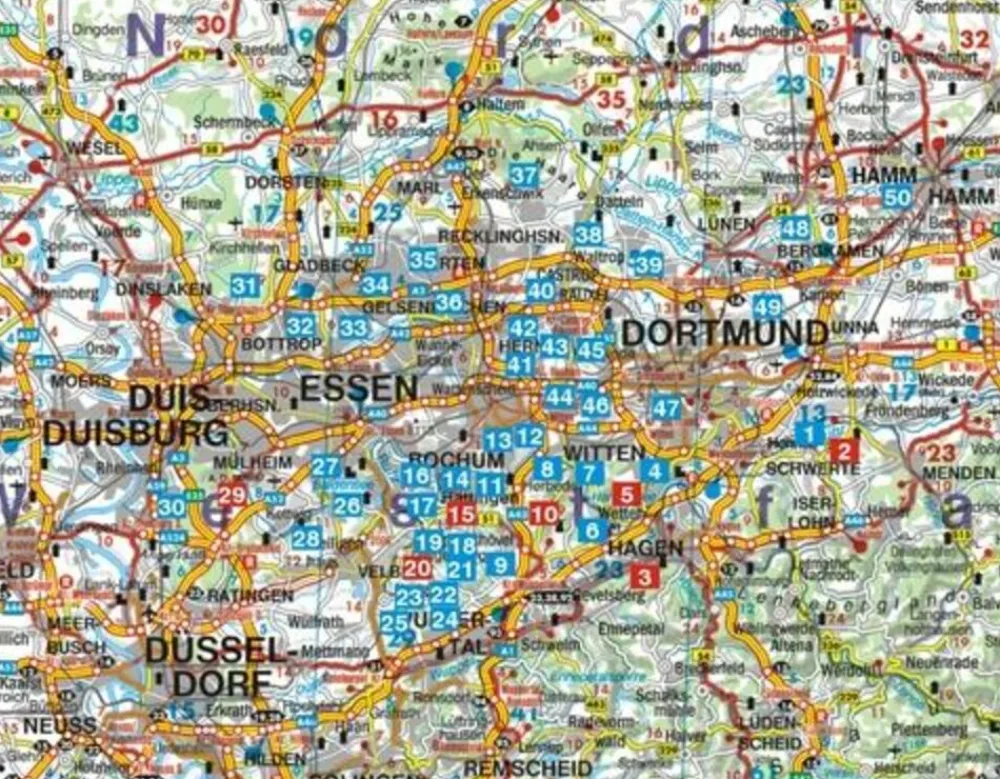 Rother Duitsland|Wandelgids Ruhrgebiet