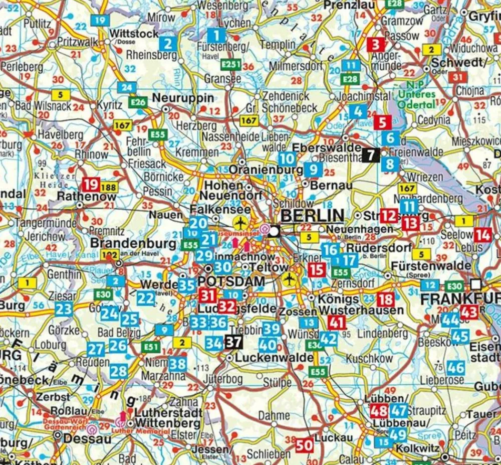 Rother Duitsland|Wandelgids Rund um Berlin