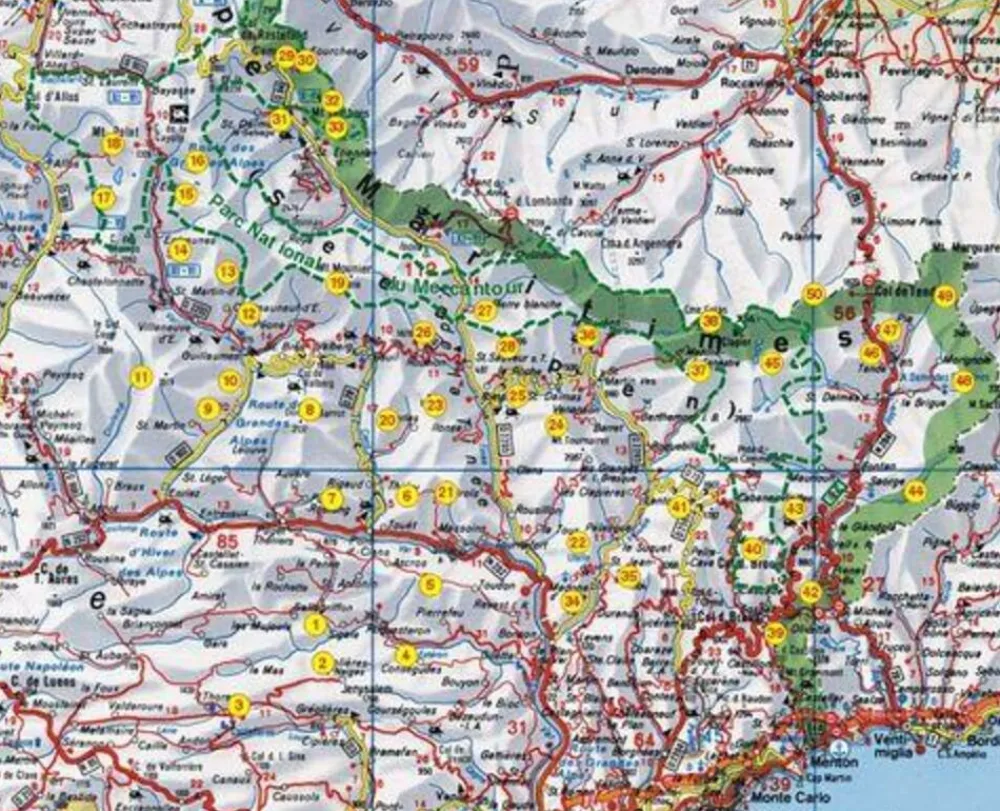 Rother Frankrijk|Wandelgids Seealpen