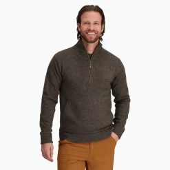 Heren Royal Robbins Truien|Baylands lined 1/2 zip