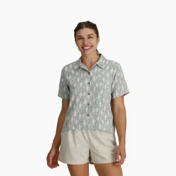 DAMES Royal Robbins Blouse|Camino Pucker S/S W