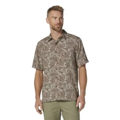 Heren Royal Robbins Overhemden|Comino leaf S/S