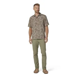 Heren Royal Robbins Overhemden|Comino leaf S/S