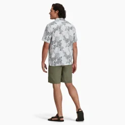 Heren Royal Robbins Overhemden|Comino leaf S/S