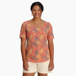 DAMES Royal Robbins Shirts Dames|Featherweight scoop tee w