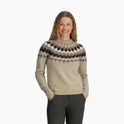 DAMES Royal Robbins Truien|Rockcraft Wool Crew W