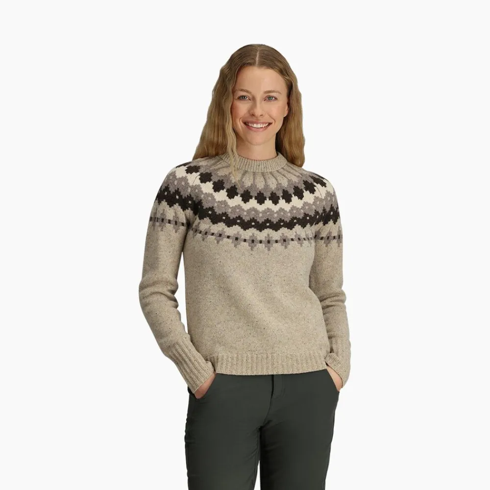 DAMES Royal Robbins Truien|Rockcraft Wool Crew W