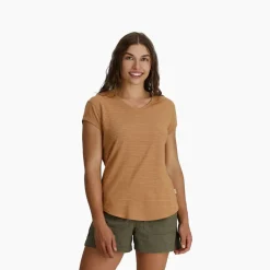 DAMES Royal Robbins Shirts Dames|Vacationer V-Nk s/s