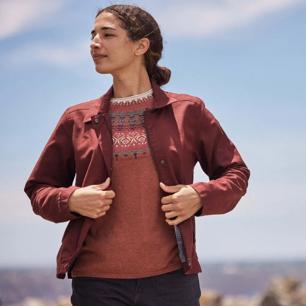 DAMES Royal Robbins Truien|Westlands fairisle crew
