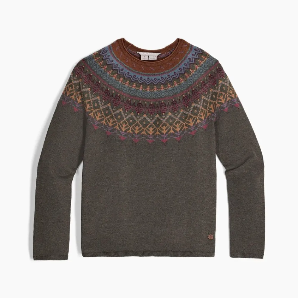 DAMES Royal Robbins Truien|Westlands fairisle crew