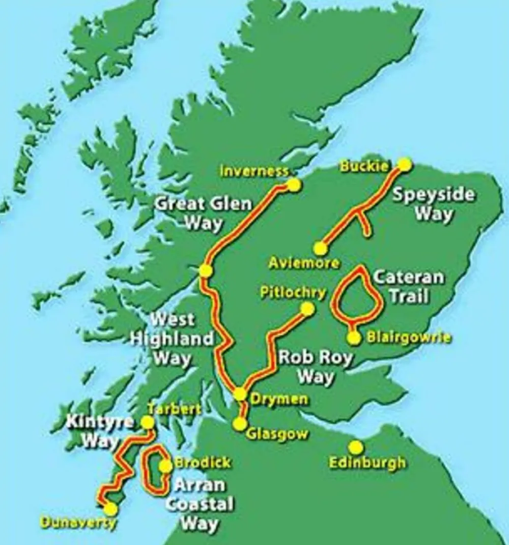 Rucksack Readers Groot-Brittanië & Ierland|The Cateran Trail