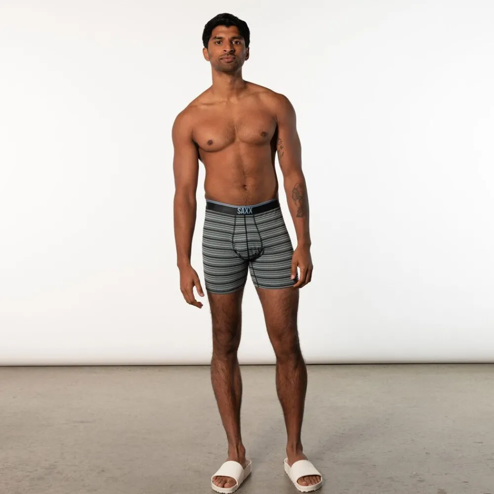 Heren saxx Ondergoed Heren|Quest Boxer Brief Fly 2PK